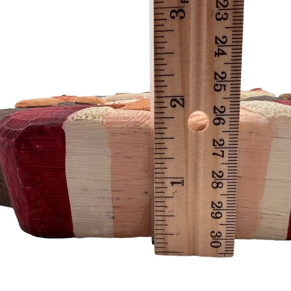 Santa w Toy Bag Wall Decor Lights Up Raggedy Ann Present Tree Snowman Teddy Star - Picture 10 of 12